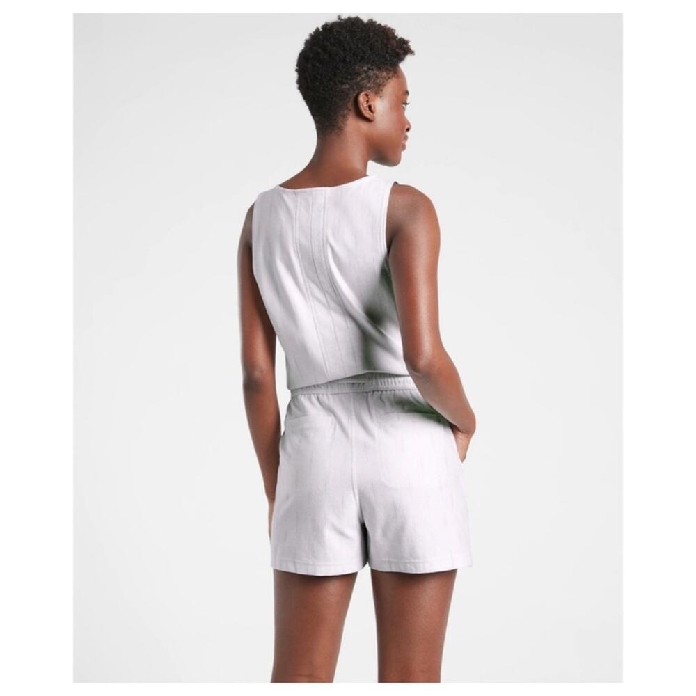 NWT Athleta Farallon Printed Romper White Size 1X - Picture 4 of 11
